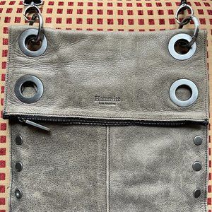 Hammitt Large Montana Reversibile Crossbody in Black/Pewter